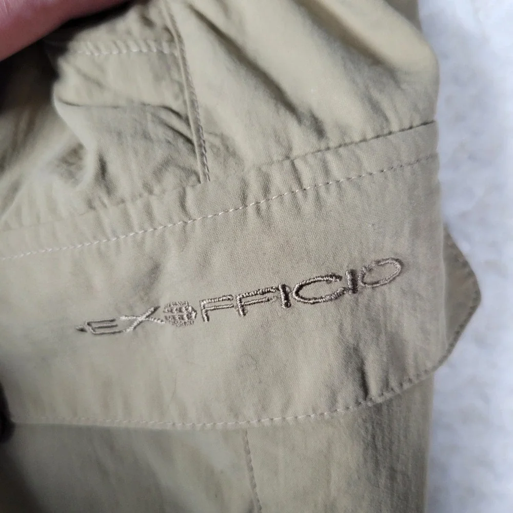 Axel Convertible Hiking Pants Mens 32 Tan Zip Off Cargo Gorpcore Outdoor Utility
